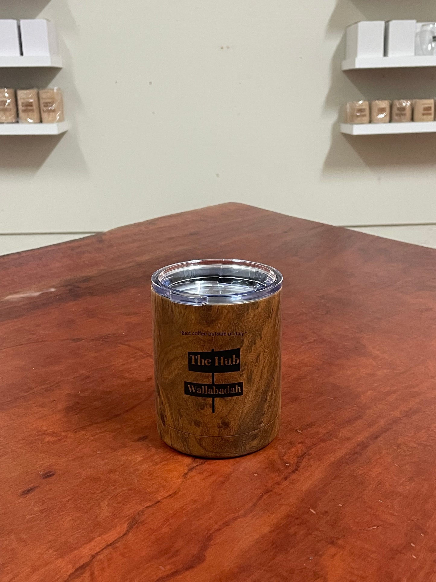 Small Woodgrain Keep Cup